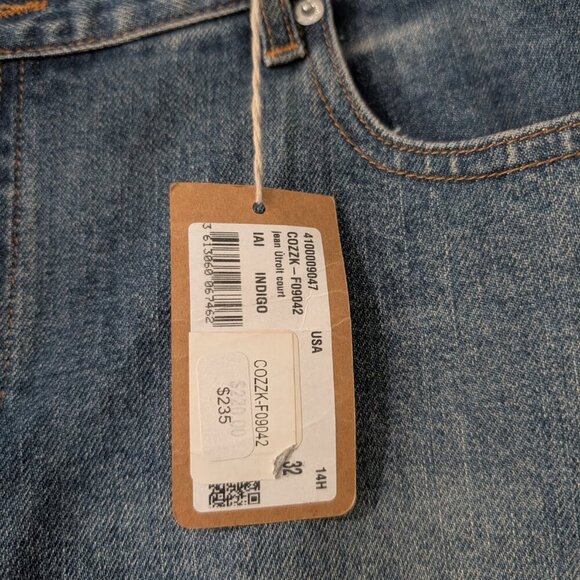 A.P.C. | Jean Etroit Court Indigo Stonewashed Japanese stretch denim - Picture 6 of 14